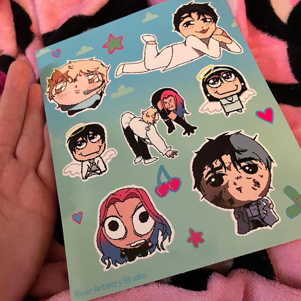 Arcane Sticker Sheet Etsy