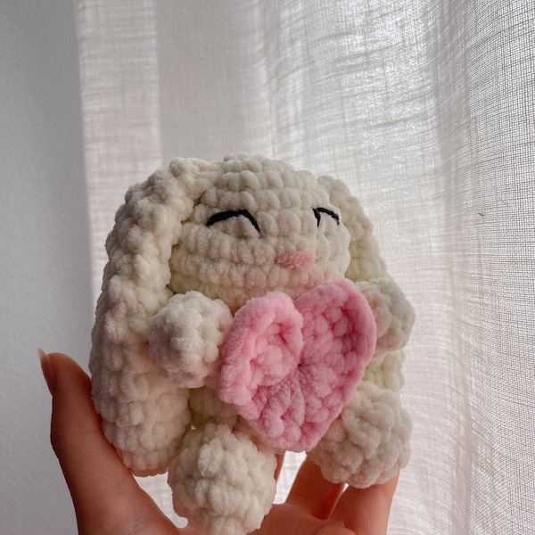 Crochet Flower Bunny Crochet Pattern - Etsy