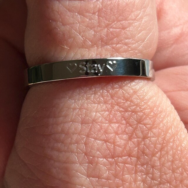 Stray Kids RING/ Personalized Ring, KPOP, Stay, Subtle