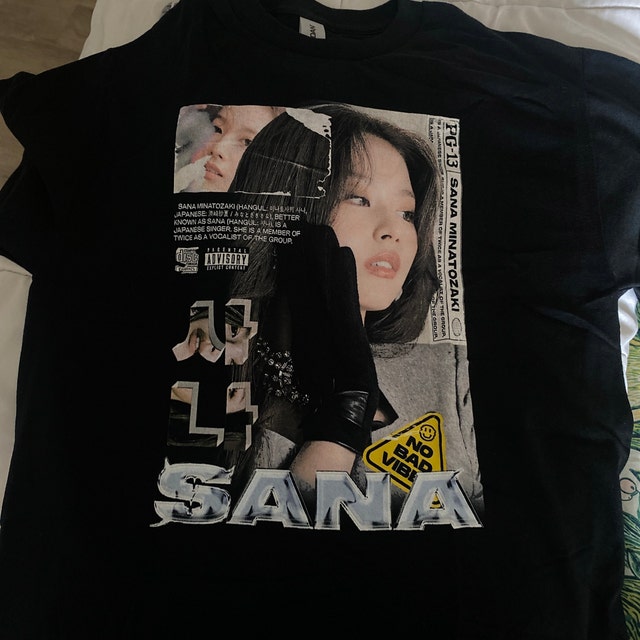 【最安値挑戦】 Sana Twice Shirt, Twice Graphic Tshirt, Sana Twice Kpop アイドルグッズ