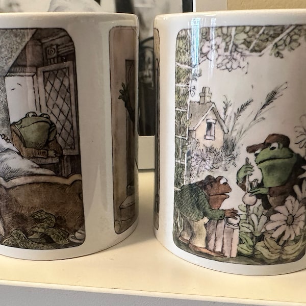 Frog Mug Toad Mug Frog and Toad Best Friends Frog Gift for Friends Mug ...