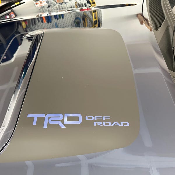 Optional Lettering The Original Hood Scoop Decal for 4runner 5th Gen 2010-2024 With ...