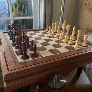 4 Herman Ohme Original 1950's Minimalist Chess Pieces & - Etsy