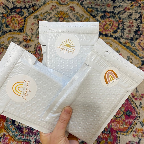 200 White Poly Mailers 10x13 Inches Self-Seal Shipping Bags 2 MIL T-Shirt Bags