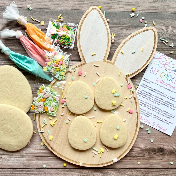 Instant Download Spring DIY Cookie Kit Instructions Printable Icing Bag ...