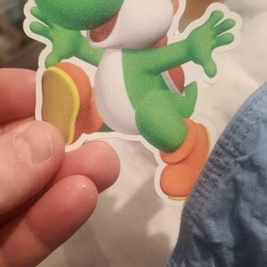 ヨッシー | スーパーマリオブラザーズ ステッカー、デカール、ノート