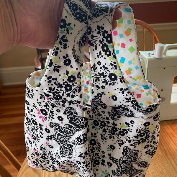 Grocery Bag PDF Sewing Pattern (Digital Delivery): Beginner friendly ...