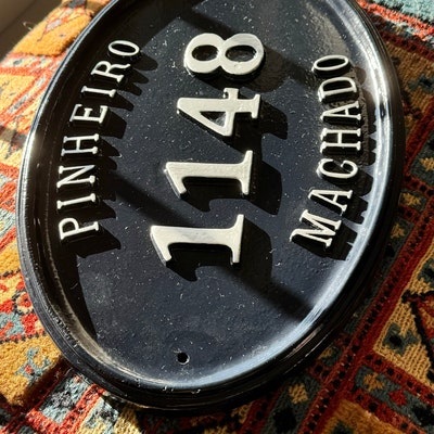 Edwardian /old Victorian Style English House Name Sign. Personalised ...