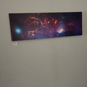 Artist Sign, Self Adhesive, Acrylic Plaque, Personalized Gallery Wall Artist Placards