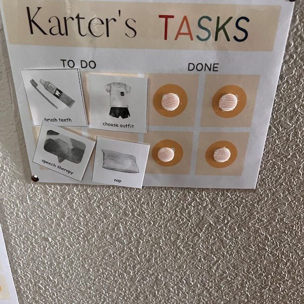 Editable Kids Daily Routine Cards | Daily Visual Schedule | Chore Chart ...