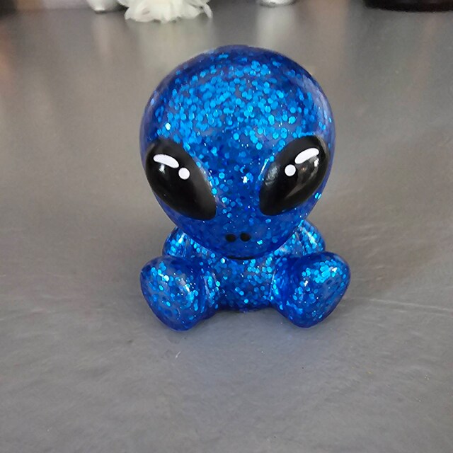 Alien Make-up-Tasche 'She's Extra Terrestrial' – Lustiges Geschenk Für Frauen (25x17cm) | Baumwolle & Leinen