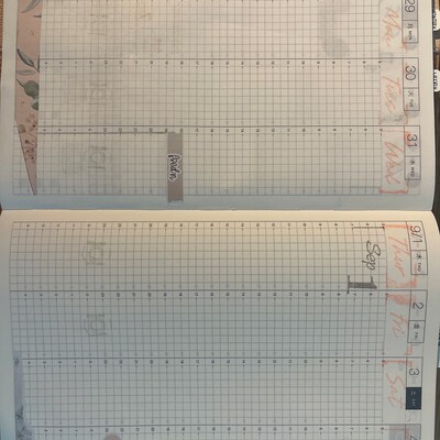 Printable Vertical Weekly Planner Sticker Kit Seance Foil Ready ...
