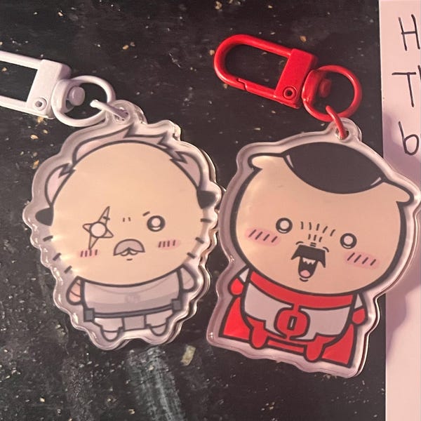 Chiikawa X Invincible Keychains (discontinuing) - Etsy