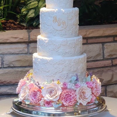 Rustic Wedding Decor Wedding Cake Stand Large Wedding Cake Martha rustic-wedding-decor-wedding-cake-stand-large-wedding-cake-martha