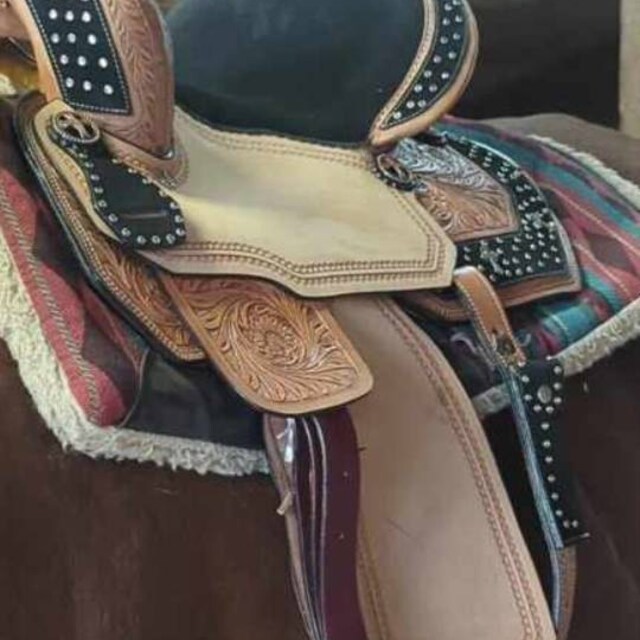 Premium Original Leder Barrel Racing Western Pferdes attel Tack Set Mehrere Größ Premium Original Leder Barrel Racing Western Pferdes attel Tack Set Mehrere Größ