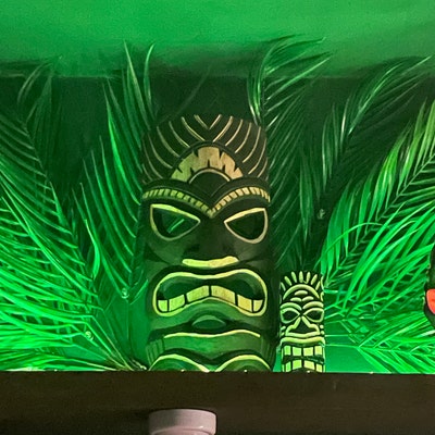 Tiki Bar, Open Sign 24 Tiki Bar Decor Accents bds12037 - Etsy