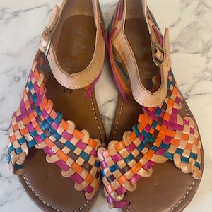 Huarache Sandal All Sizes Boho Hippie Vintage Mexican Style Sandal ...
