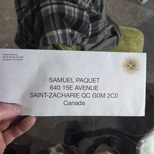 Sam added a photo of their purchase