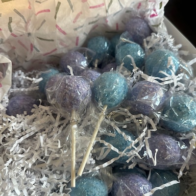 You Choose Flavor Assortment Cake Pop Box non-custom Decorated Based on ...