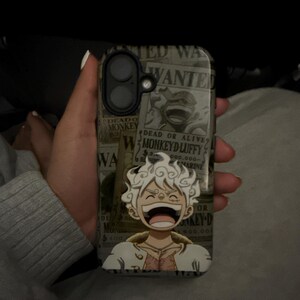 Phone Popsocket One Piece Luffy Gear Anime Phone Case: One Piece Manga Design Phone Popsocket One Piece Luffy Gear Anime Phone Case: One Piece Manga Design