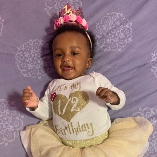 It's My Half Birthday Baby Girl Bodysuit, 1/2 Birthday Baby Girl Clothes,  Baby Girl 6 Month Birthday - Etsy