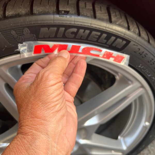 Motorcycle Tire Lettering RACING Tyre Lettering Permanent Stickers ...