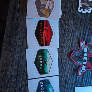 Star Wars Stickers -10/14/18pc Bundle Set, MEGA SAVER, Star Wars