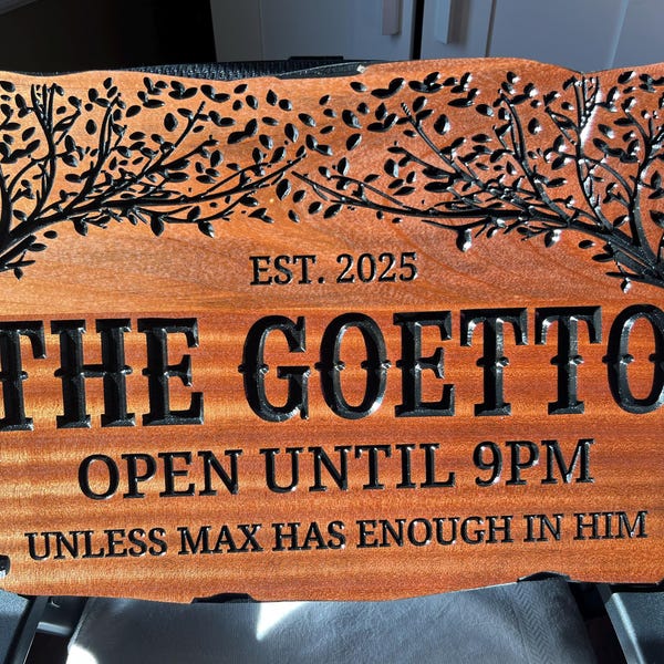 Custom Wood Signs, Outdoor Wooden Sign, Personalized Sign, Carved Wood ...