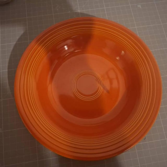 Vintage Fiesta (fiestaware) Deep Plate / Original Six (6) Colors