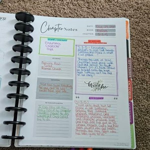 Bible Chapter Summary Template | Bible Study | Bible Template | Bible Summary | Faith Reflection | Bible Notes | GoodNotes | PDF & DIGITAL