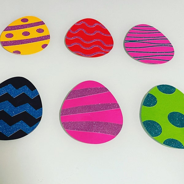 Easter Egg Svg Png Eps Dxf, Colorful Easter Eggs Clipart, Easter SVG ...