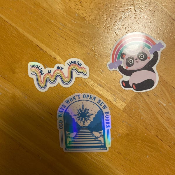 Custom Vinyl Die Cut QR Code Sticker, Custom Logo Sticker, Personalized ...