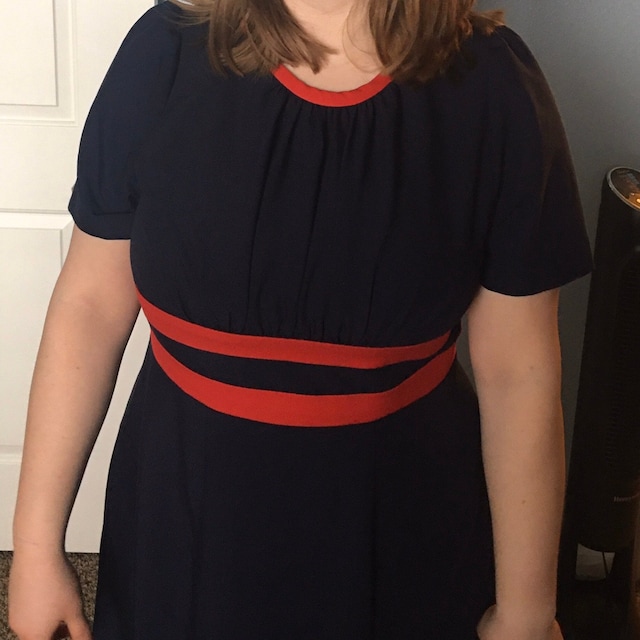 Agent Carter Cosplay Swing Dress Striped Custom Made Blue Iconic - Etsy