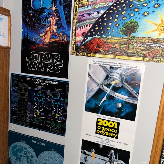 エイリアンメッセージポスター、アレシボメッセージと返信ポスター、ET