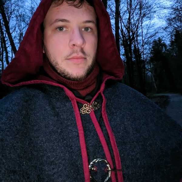 Imperial Scholar Full Circle Cloak Cosplay Sewing Pattern - Etsy