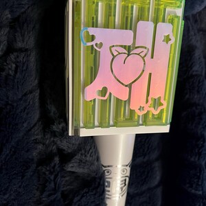 NCT 127 K-pop Emoji Hangul Lightstick Neobong Vinyl Decal Sticker