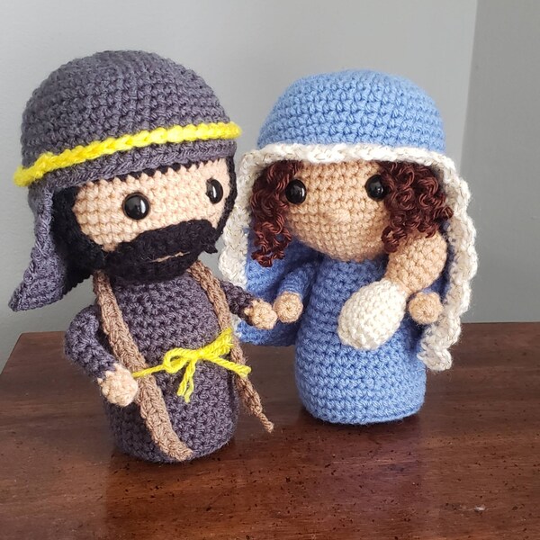 Nativity Set - Amigurumi Crochet Pattern - DIY - English & Español - Etsy