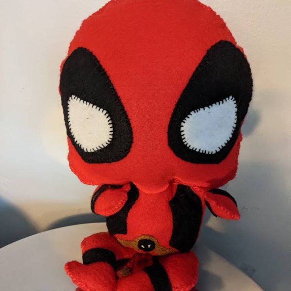 PDF PATTERN. Baby Deadpool Marvel Horror Felt Pattern - Etsy