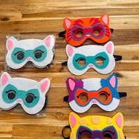 32 Máscaras De Fieltro De Superhéroes Para Fiestas Infantiles, Regalitos Y Cumpleaños, ¡ajustables Y Reutilizables!