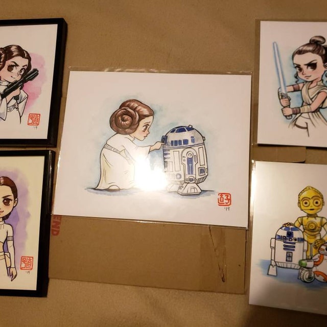 レイア姫とR2D2 - Etsy 日本