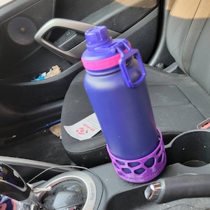 Car Cup Holder Adapter • Fits Most 32-40 Oz Water Bottles • Water