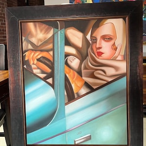 Tamara De Lempicka Group of Four Nudes Oil Painting - Etsy