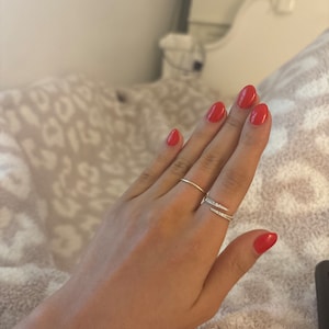 1ct Solitaire Engagement Ring for Women Gold Stacking Iconic Leaf Ring ...