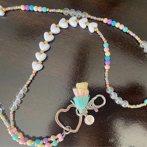 CUSTOM BEADED LANYARD - Etsy