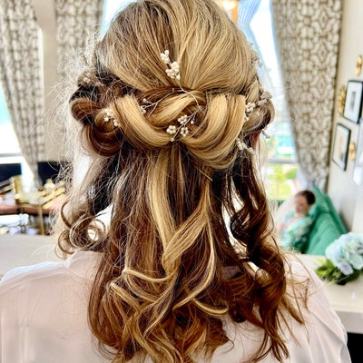 Delicate Gold Hair Vine, Pearl Hair Vine, Wedding Hair Accessory ...