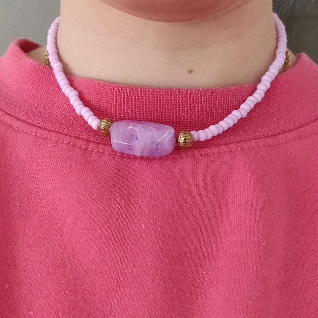 Ciondolo Pietra Cristalloterapia - Sole - QUARZO ROSA - Foto 6