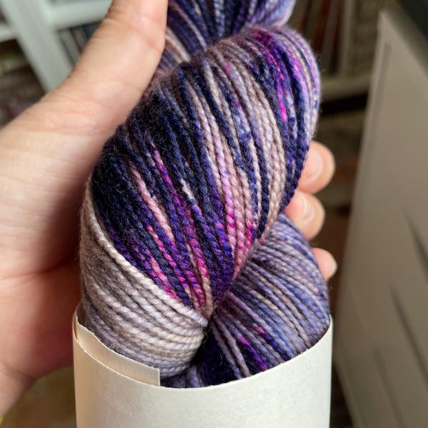 Birthday Bluey, Blue Variegated Yarn, Speckles, Blue Yarn - Etsy