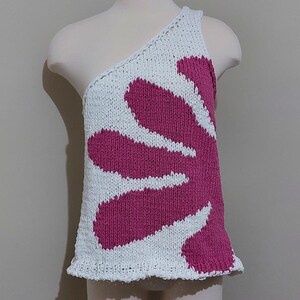 Athens Asymmetric Top Knitting Pattern - Etsy