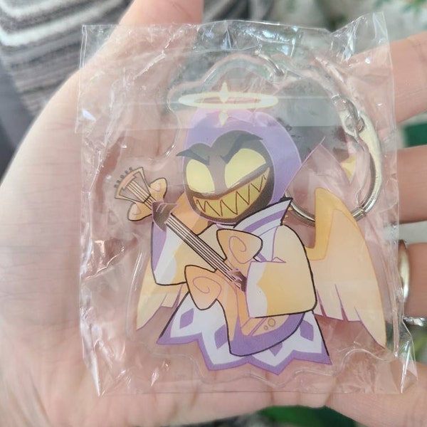 Adam - Hazbin Hotel Keychain - Cute Chibi Adam Charm - Etsy