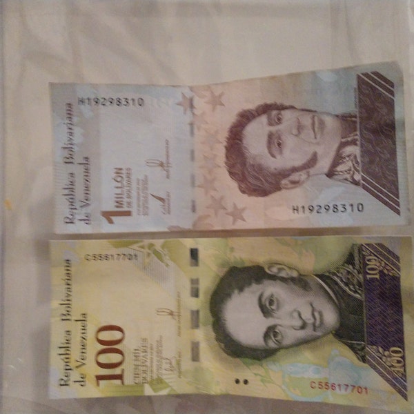 Venezuela 5 X 100 DIGITALES Bolivares 2021 UNC With C.O.A / Ship From CANADA